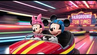 Mickey and Minnie’s Magical Fairground Adventure After Sunset