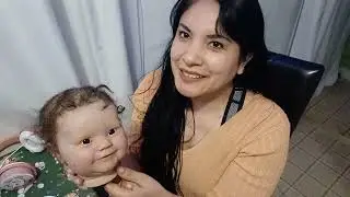 Injerto de pelo en bebé reborn, kit maddie Solecitos Reborn 