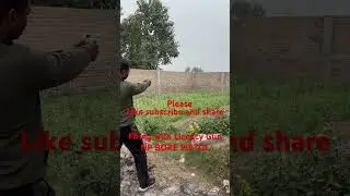 FIRING WITH NP BORE PISTOL