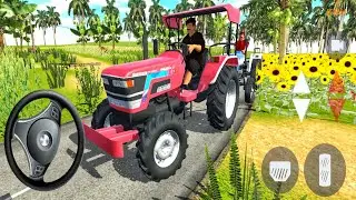 Farm Sim Cargo Tractor! Farming Game Real New Tractor Uphill Driving Game; Bast Simulator Gameplay