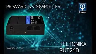 Teltonika RUT240 -&ouml;versikt, konfiguration och unboxing