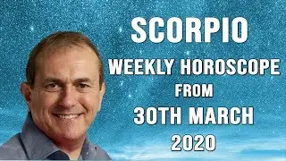 Scorpio Weekly Horoscope from 30th March 2020