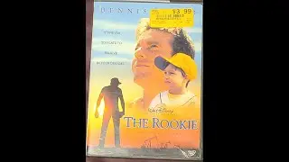 Opening to The Rookie 2002 DVD