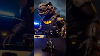 Superheroes as Dinosaur Police 🦖🚓 | Marvel & DC Dino Cops | #shorts #superheroes #ai #marvel #police