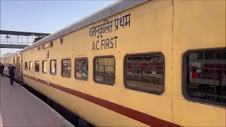 Bikaner to Delhi first AC train 22471 BKN DEE express journey