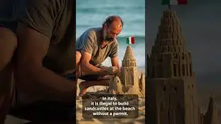 Illegal to build sandcastles?