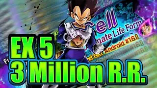 3 Million Rising Rush Damage (Cell Event EX-5) || Dragon Ball Legends