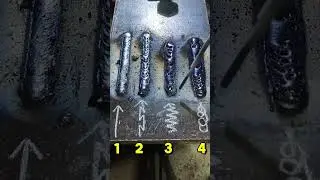 Setiap Goyangan Las Berbeda, Hasilnya Juga Beda! Mana yang Terbaik #welding #welder #ngelas
