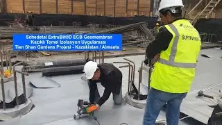 Kazık Başı İzolasyonu - Kazık Başı Yalıtım Detayı - ExtruBit F ECB Geomembran