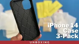 Unboxing of Temdan iPhone 14 Case with glass screen protector