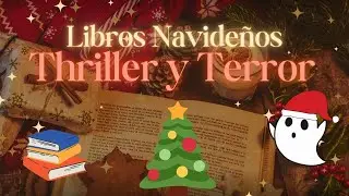 📚 LIBROS NAVIDEÑOS 🎄DE THRILLER Y TERROR 🔪👻