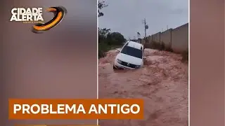 Chuvas causam estragos em estradas no Incra 7, em Brazl&acirc;ndia (DF) | Cidade Alerta DF