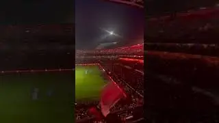 Amazing Atmosphere In De Kuip 🔥 Check the full vlog! #feyenoord #shorts
