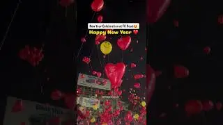 New Year Celebrations at FC Road❤️#newyear #pune #viralshort #trending #2026 #ytshorts #shorts #yt