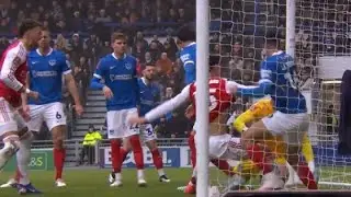 Andre Dozzell Own Goal | Portsmouth vs Arsenal 1-4 | Highlights & Goals | FA Cup 26/27