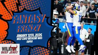 Fantasy Frenzy with Halley and Douglas - January 12th, 2026 - Wild Card Weekend Was Super