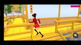Horror story of Sakura school simulator play game 