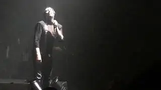 Full concert. Marilyn Manson was hit by big installation. New York concert 09.30.2017