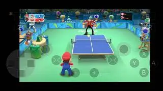 Mario & Sonic at the Rio 2016 - Olympic Games Table Tennis Mario vs Dr. Eggman