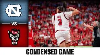 North Carolina vs. NC State Game Condensed Game | 2025-26 ACC Men's Basketball