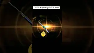 M24 upgrade free 220 crate opening bgmi new m24 upgrade premium