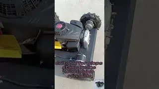 petrol electric battery all terrain commercial one-button start remote controlled bush trimmer#mower