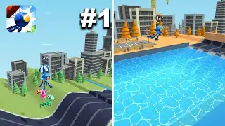 Rolly Legs - New Release - Hyper Hybrid Casual - Gameplay Walkthrough (iOS & Android)