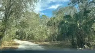 Road into Lower Hillsborough Wilderness Preserve (Oak Ridge)