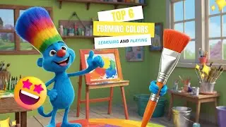 The Magic of Colors: A Fun Color-Mixing Adventure with Zig and Tina!