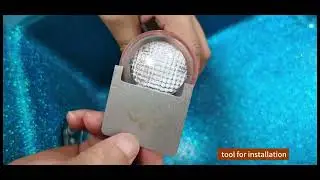 Nicheless LED Pool and Spa Light Installation