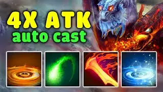 4x Attack Auto Cast Spell | Dota 2 Ability Draft