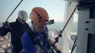 Abseiling the Spinnaker Tower Portsmouth
