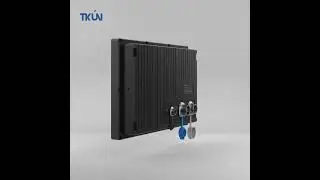 Marine/yacht/jellyfish P133WUGA-A touch screen monitor  display IP65 is totally waterproof.