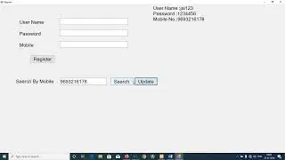 VB.NET Record Update database MySQL example with windows application