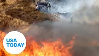 California brush fire spreads over 4,600 acres, forces evacuations | USA TODAY
