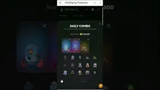 Pixel Tap by Pixelverse Daily Combo Cards 7 September 2024 100% Complete