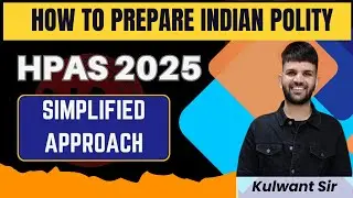 How to Prepare Indian Polity || HPAS 2025 || #hpas2025 #education
