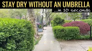 How To Stay Dry Without An Umbrella