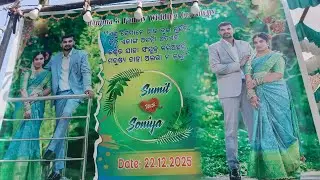 Sumit Weds saniya merriage prosesen video KC Pur village re.  