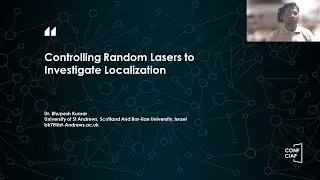CONF-CIAP 2023 - Controlling Random Lasers to Investigate Localization
