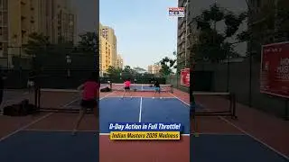 D-Day Action in Full Throttle! Indian Masters 2026 Madness 🔥 #shorts #shortsfeed #pickleball #viral