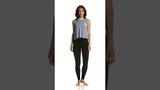 Spiritual Gangster Aloha Vibes Crop Muscle Tee | SwimOutlet.com