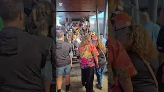 Optus Stadium security has rifles as big as my 11 year old son