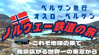 大学生バックパッカーの旅🇳🇴ノルウェー・オスロ〜ベルゲン滞在記　ベルゲン急行に乗ってみた！世界中の鉄道ファンが愛する、オスロ〜ベルゲン間の列車旅をお楽しみくださいませ。