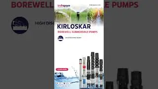 Kirloskar Borewell Submersible Pumps #Indispare #kirloskar #pumps #shorts