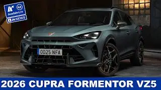2026 Cupra Formentor VZ5: 287 kW - 390 PS 480 Nm - 2.5 Liter 5 Zylinder | AusfahrtTV News