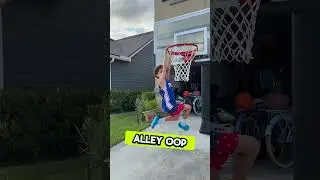 🏀 ALLEY OOP 🫵 #megaslamhoops