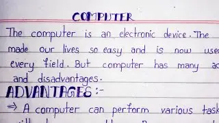 Advantages of computer 💻.#sushreeeducation📖😊