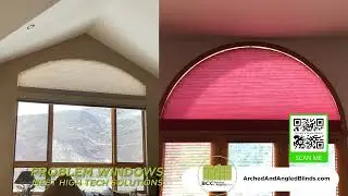 Arched & Angled Blinds - Blinds & Shades For Cabin Windows. :30