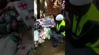 Another food pack delivered today to this old widow. #uganda #islam #poverty